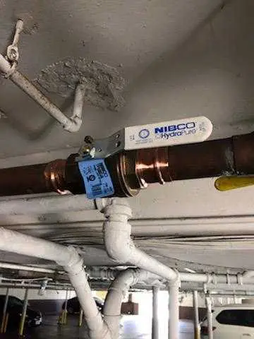 Copper pipe repair and valve work for Backflow Testing in Leisure World